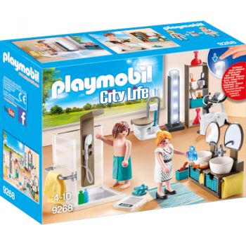 Set de Constructie Playmobil Baia din Casa Moderna- City Life Set de Constructie Playmobil Baia din Casa Moderna- City Life