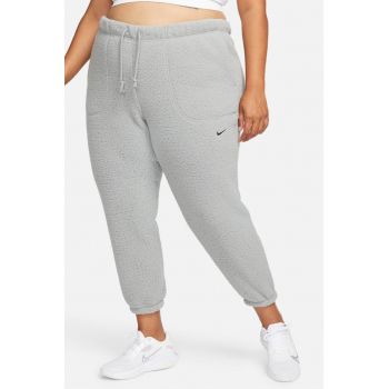 Pantaloni cu buzunare laterale pentru fitness Therma-FIT Terry