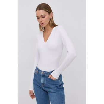 Spanx - Longsleeve modular SLEEVE V-NECK BODYSUIT ieftin