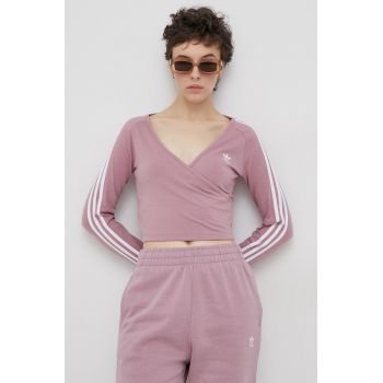 Adidas Originals Longsleeve HE4957 culoarea roz