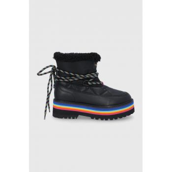 Kurt Geiger London Cizme de iarnă Toronto Rainbow culoarea negru