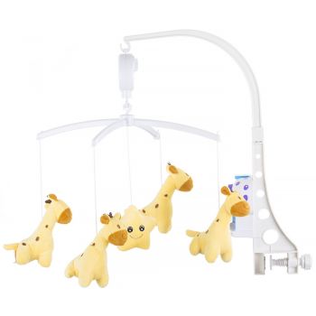 Carusel muzical pentru patut Chipolino Sweet Giraffes