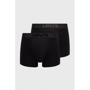 Levi's boxeri bărbați, culoarea negru 37149.0629-black de firma originali