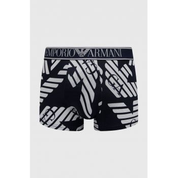 Emporio Armani Underwear Boxeri bărbați, culoarea albastru marin