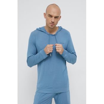Ted Baker Bluză pijama bărbați, material neted