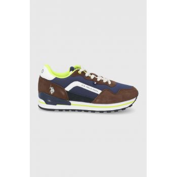 U.S. Polo Assn. Pantofi culoarea maro