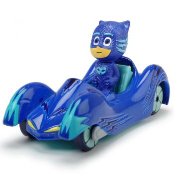 Masina Dickie Toys Eroi in Pijama Cat-Car cu figurina la reducere