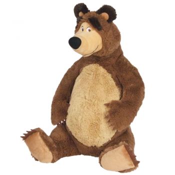 Jucarie de plus Simba Masha and the Bear, Bear sezand 25 cm