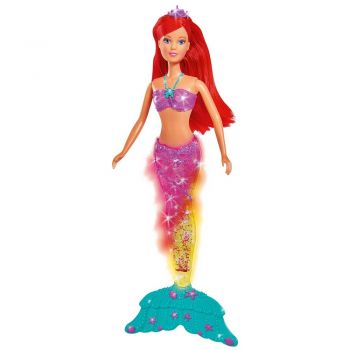 Papusa Simba Steffi Love Light & Glitter Mermaid 34 cm