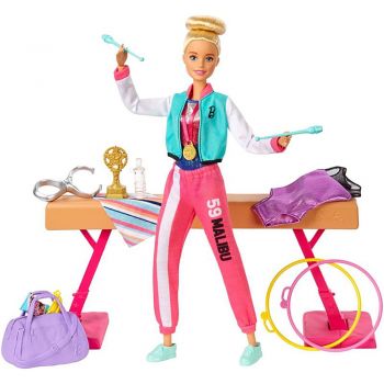 Set Barbie by Mattel Careers Gimnasta