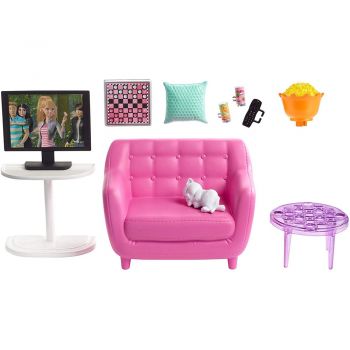 Set Barbie by Mattel Estate Mobila sufragerie cu accesorii FXG36