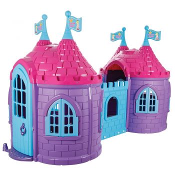 Casuta pentru copii Pilsan Duble Princess Castle purple