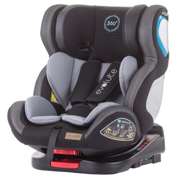 Scaun auto Chipolino Evolute 0-36 kg asphalt cu sistem Isofix