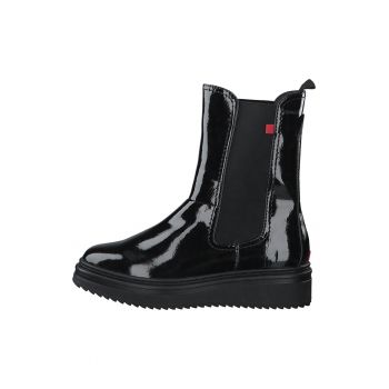 Ghete Chelsea wedge de piele ecologica Ghete Chelsea wedge de piele ecologica