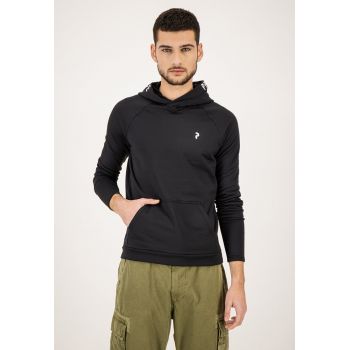 Hanorac cu maneci raglan si buzunar kangaroo Rider