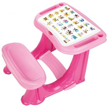 Banca scolara Pilsan Handy Study Desk pink la reducere