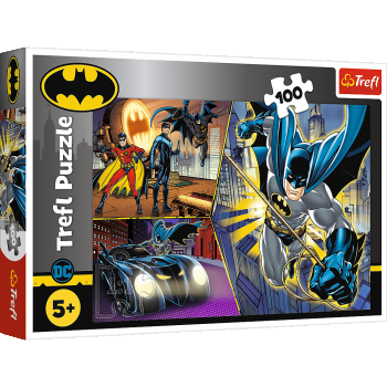 Puzzle Trefl DC Batman Neinfricatul 100 piese ieftin