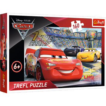 Puzzle Trefl Disney Cars, Accelereaza 160 piese ieftin