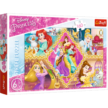 Puzzle Trefl Disney Princess, Aventura printeselor 160 piese ieftin