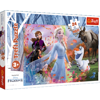 Puzzle Trefl Maxi Disney Frozen 2, In cautarea aventurii 24 piese