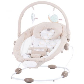 Scaunel balansoar Chipolino Siesta beige de firma original