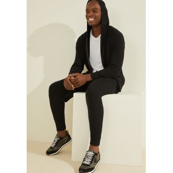 Hanorac slim fit cu buzunare
