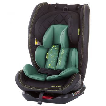 Scaun auto Chipolino Techno 0-36 kg avocado cu sistem Isofix