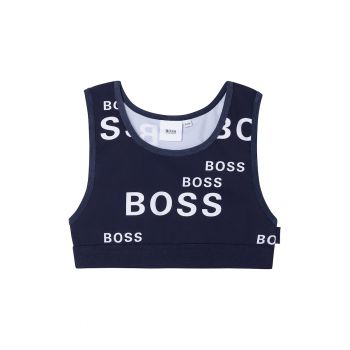 Top crop cu spate decupat