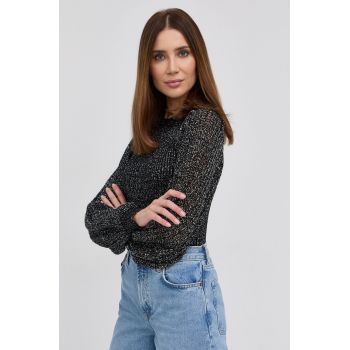 Victoria Beckham Pulover de lână femei, culoarea negru