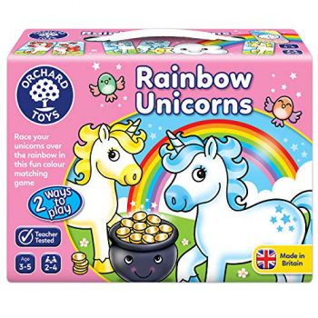 Joc Educativ Orchard Toys Puzzle Unicornii Curcubeu