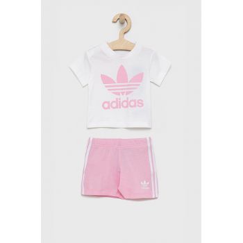 Adidas Originals Compleu copii HE4658 culoarea roz