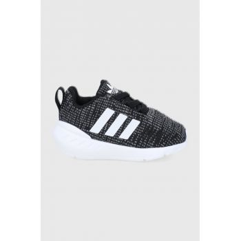 Adidas Originals Pantofi copii Swift Run 22 GW8184 culoarea negru