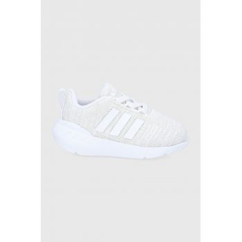 Adidas Originals Pantofi copii Swift Run 22 EL GW8168 culoarea gri