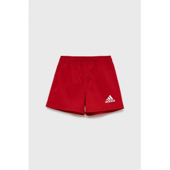 Adidas Performance Pantaloni scurți copii GI7639 culoarea rosu