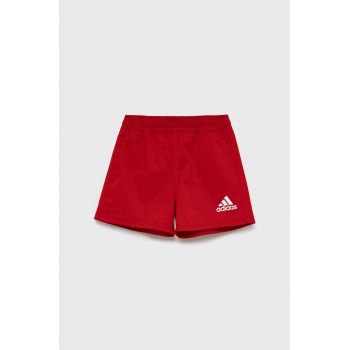Adidas Performance Pantaloni scurți copii GI7639 culoarea rosu