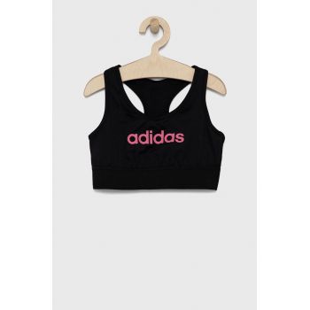 adidas Performance sutien fete HF3786 culoarea negru