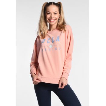 Bluza cu imprimeu text Benicia