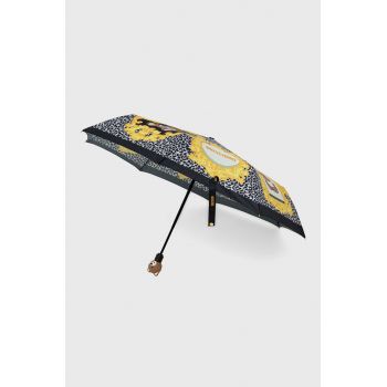 Moschino umbrela culoarea negru de firma originala