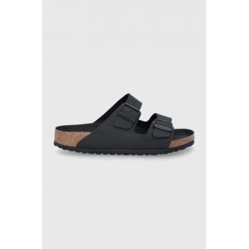 Birkenstock papuci Arizona bărbați, culoarea negru 1019098-Black