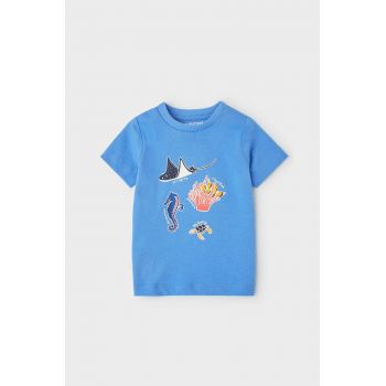 Mayoral tricou de bumbac pentru copii cu imprimeu ieftin