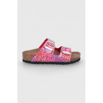 Birkenstock slapi copii culoarea roz