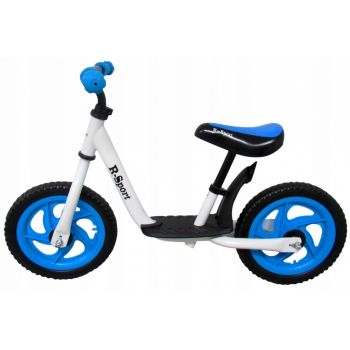 Bicicleta fara pedale cu suport pentru picioare R5 albastru R-Sport ieftina