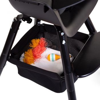 Cos accesorii pentru scaun de masa Childhome Evolu negru