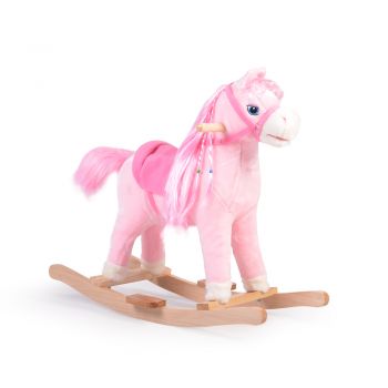 Balansoar calut Moni din plus pentru copii Pink Horse de firma original