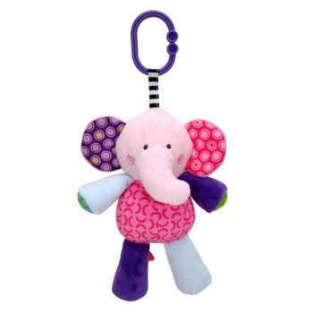 Jucarie de plus 24 cm muzicala 0 luni+ elefant la reducere