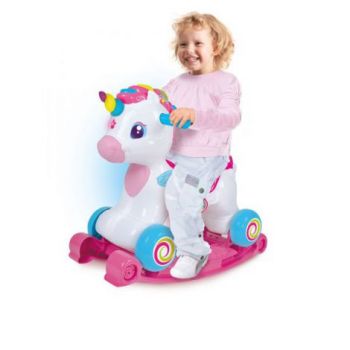 Balansoar copii unicorn, 3 in 1, Clementoni 61764 Balansoar copii unicorn, 3 in 1, Clementoni 61764