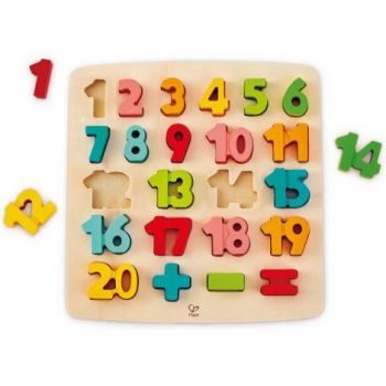 Hape Puzzle Matematica Chunky de firma original