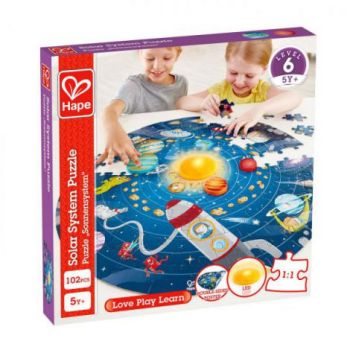 Hape Puzzle Sistemul Solar de firma original