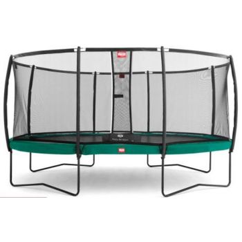 Trambulina copii Berg Grand Favorit Regular 520  Green cu Plasa protectie Comfort