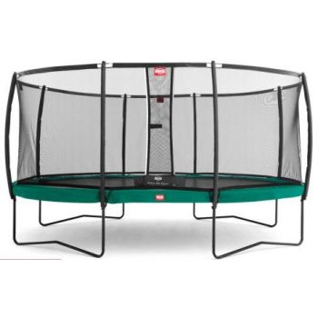 Trambulina copii Berg Grand Favorit Regular 520 Green cu Plasa protectie Comfort de firma originala